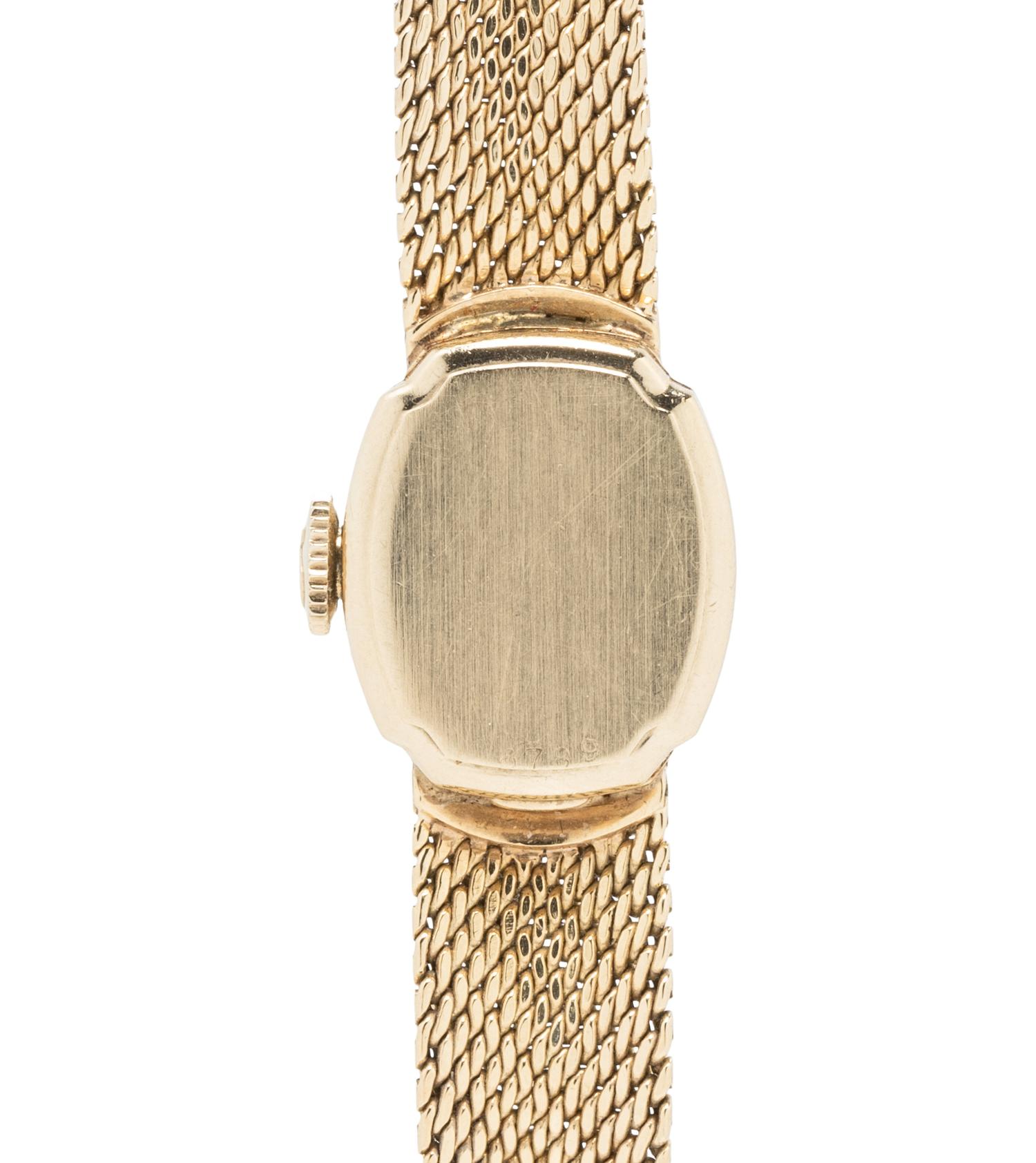 OMEGA FOR CARTIER, YELLOW GOLD WATCH