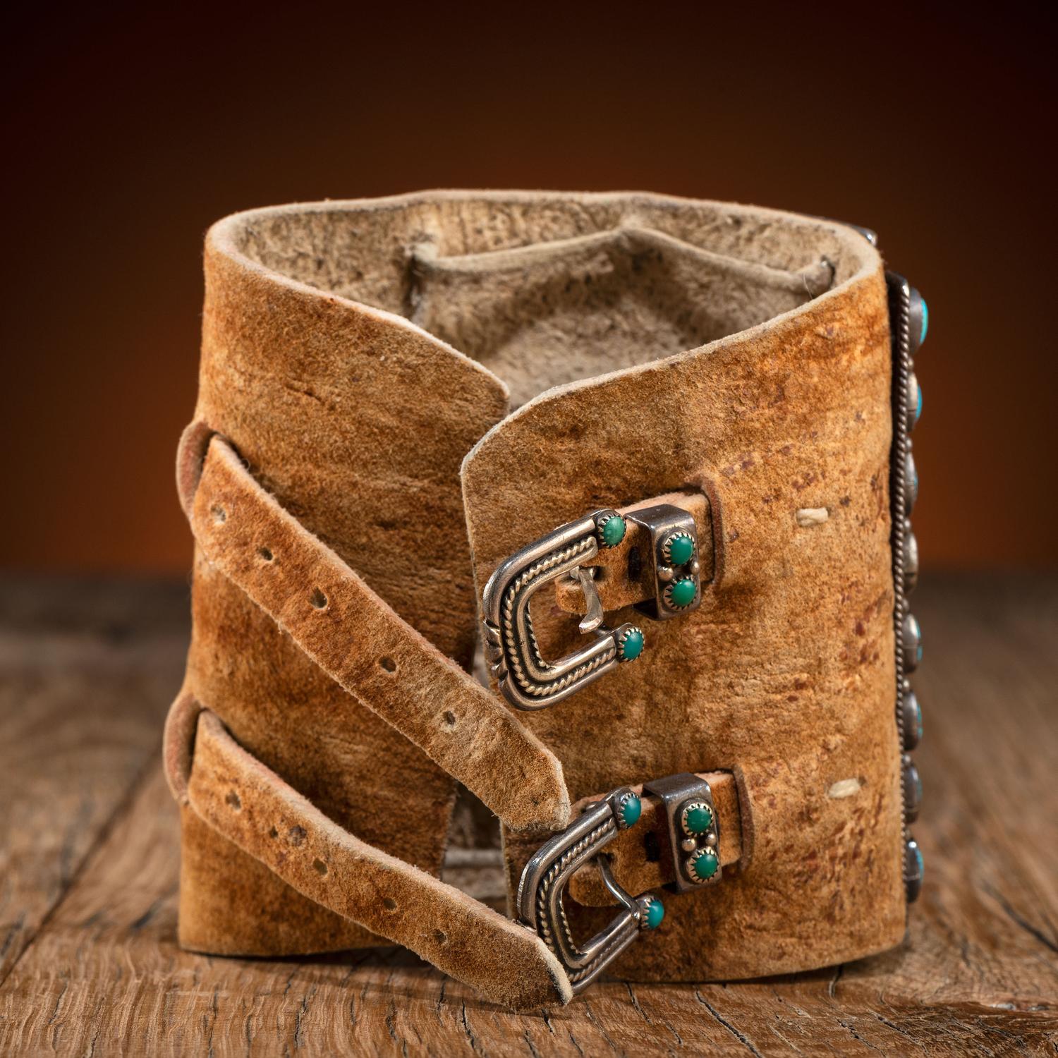 Navajo Silver and Turquoise Ketoh