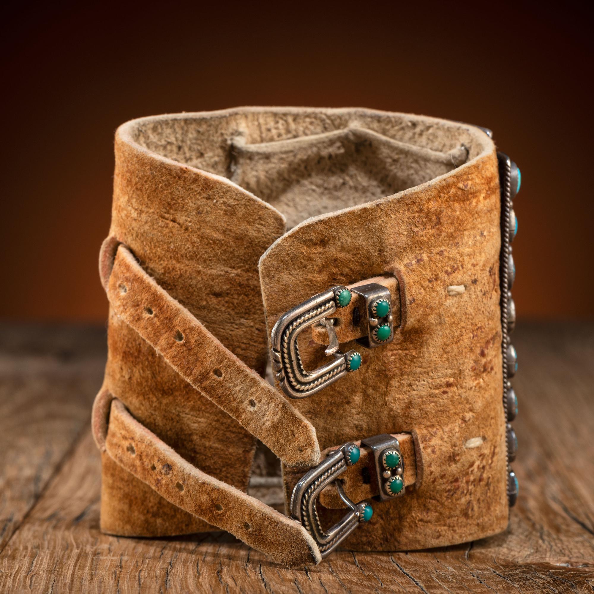Navajo Silver and Turquoise Ketoh