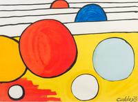 Alexander Calder, (American, 1898–1976), Blue Sun, 1975