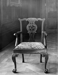 A George II Walnut Armchair