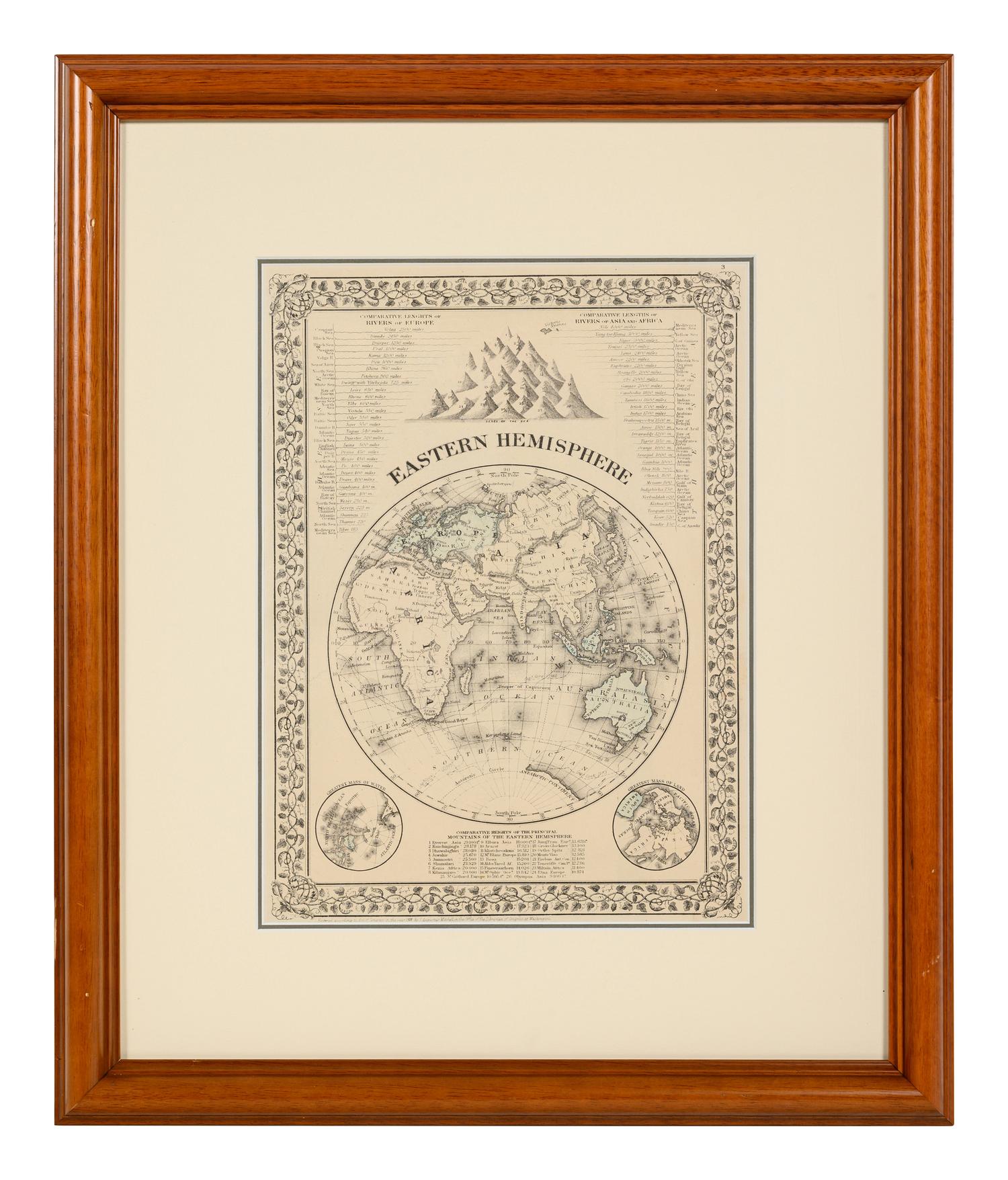 A Group of 11 19th and 20th century maps, comprising: