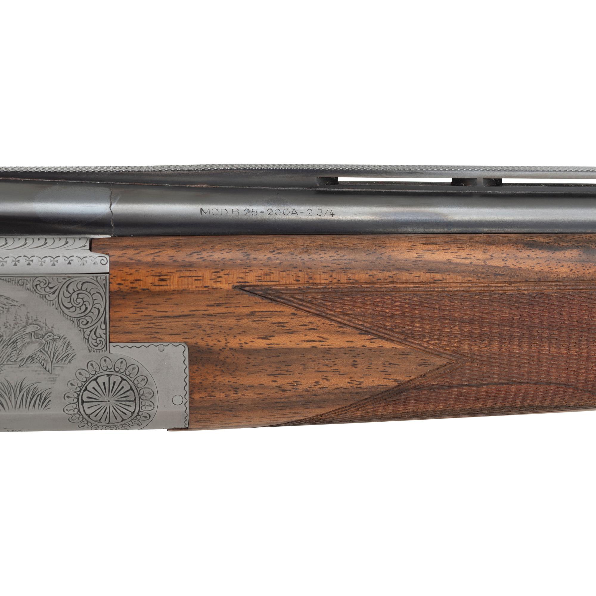 *Consecutively Numbered Pair of Browning Custom Shop B25 20 Gauge Shotguns in Travel Case