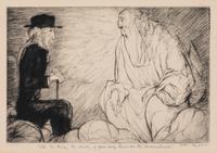 William Henry Dyson, (Australian, 1880-1938), Ah, Mr. Hardy, Mr. Hardy, if you only knew all the circumstances and The Higher Literati