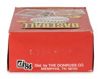 A Box of 1984 Donruss Baseball Cards (36 Packs, Possible Don Mattingly Rookie)
