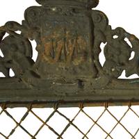 A Cast Iron Sign Post 25.5" W x 14" D x 103" H — France, 20th Century