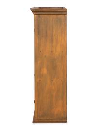 A Paint Decorated Pine Hanging Cupboard