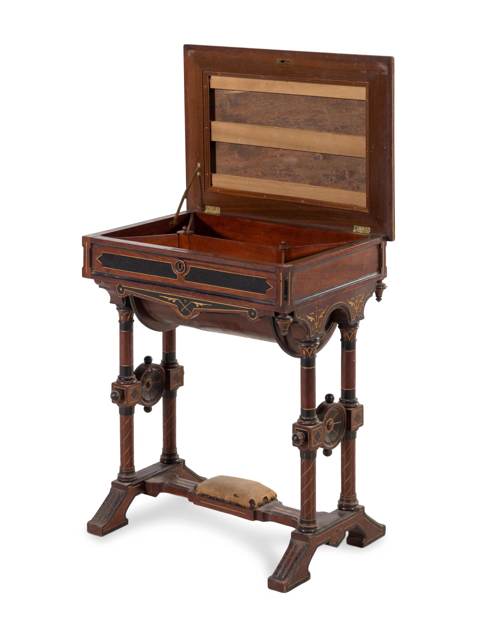 A Victorian Sewing Table — 19th Century
