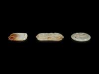 Three Chinese Jade Pendants