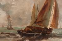 An Oil on Artist Board Seascape