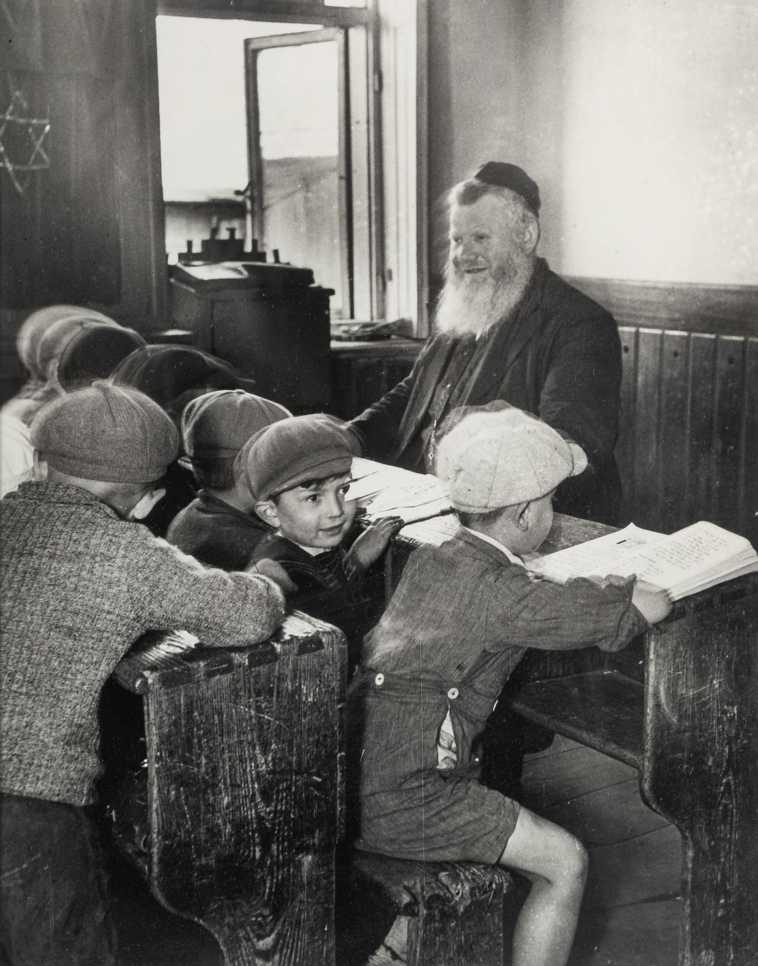 Roman Vishniac (1897-1990) The Cheder in Slonim, 1938