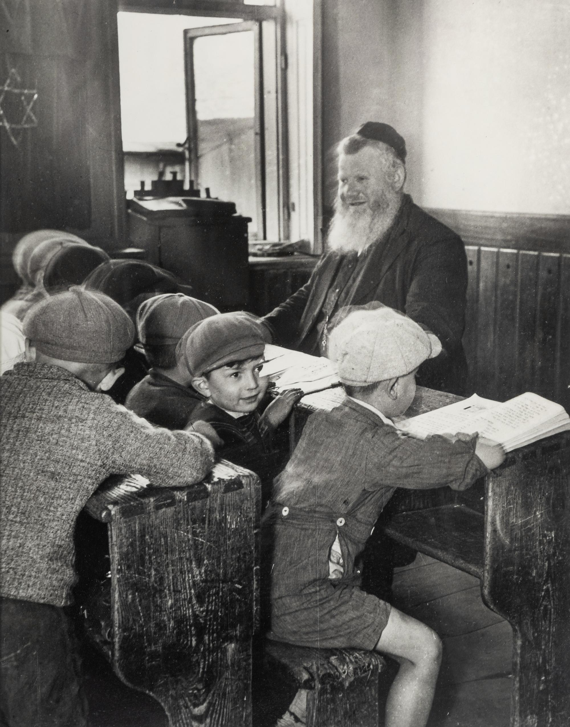 Roman Vishniac (1897-1990) The Cheder in Slonim, 1938