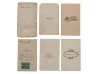 [CIVIL WAR]. A group of 6 CDVs of unidentified Navy officers, comprising: