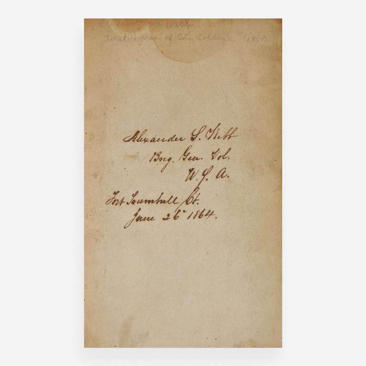 [Americana] [Civil War] [Emancipation Proclamation] Collection of War Department General Orders, Nos. 1-235