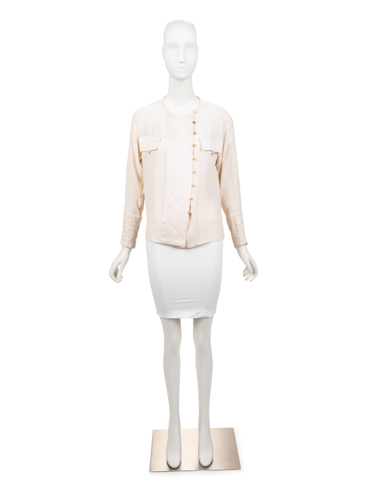 Chanel Shirt and Matching Jacket, 1980-90s
