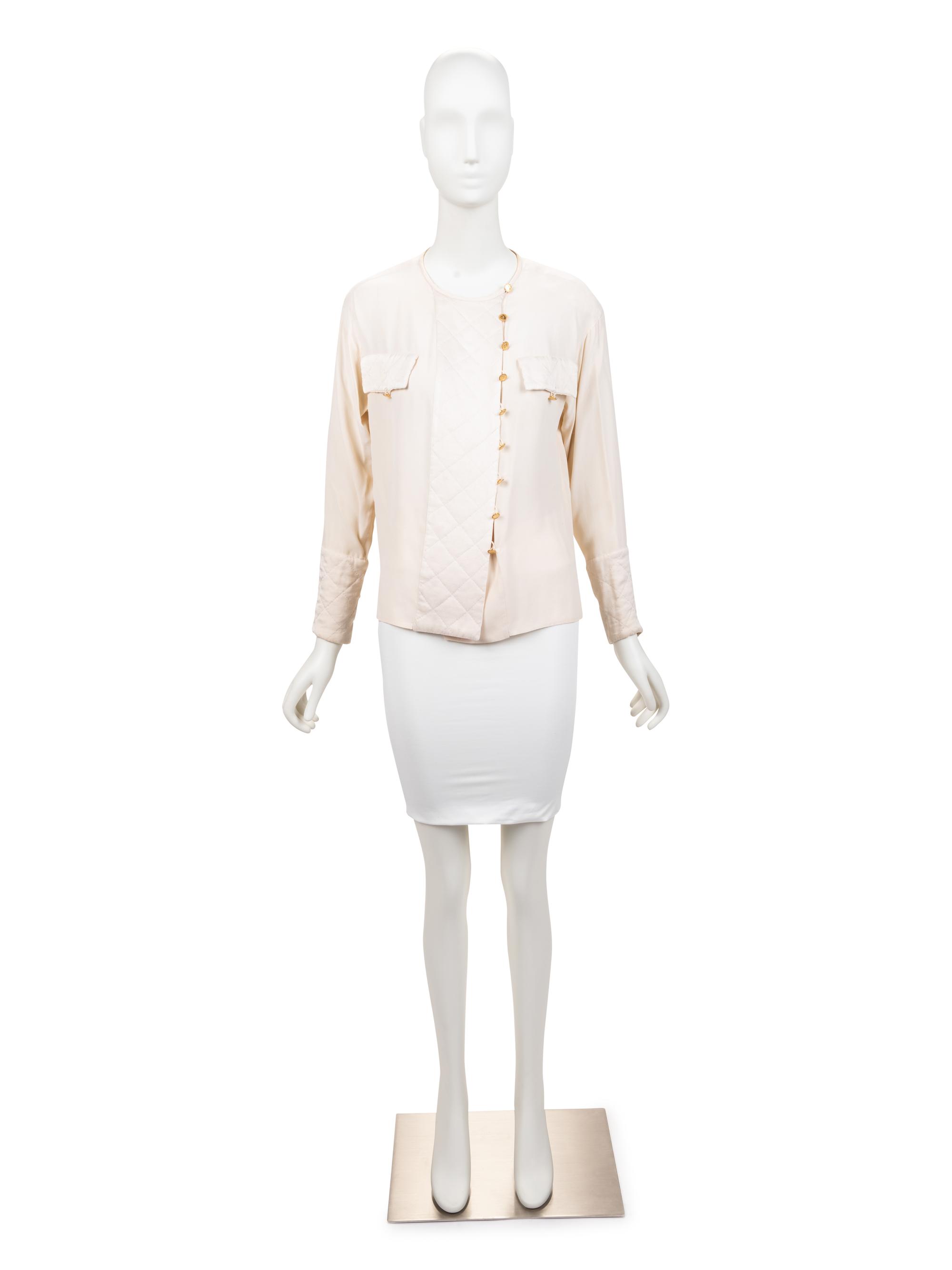 Chanel Shirt and Matching Jacket, 1980-90s