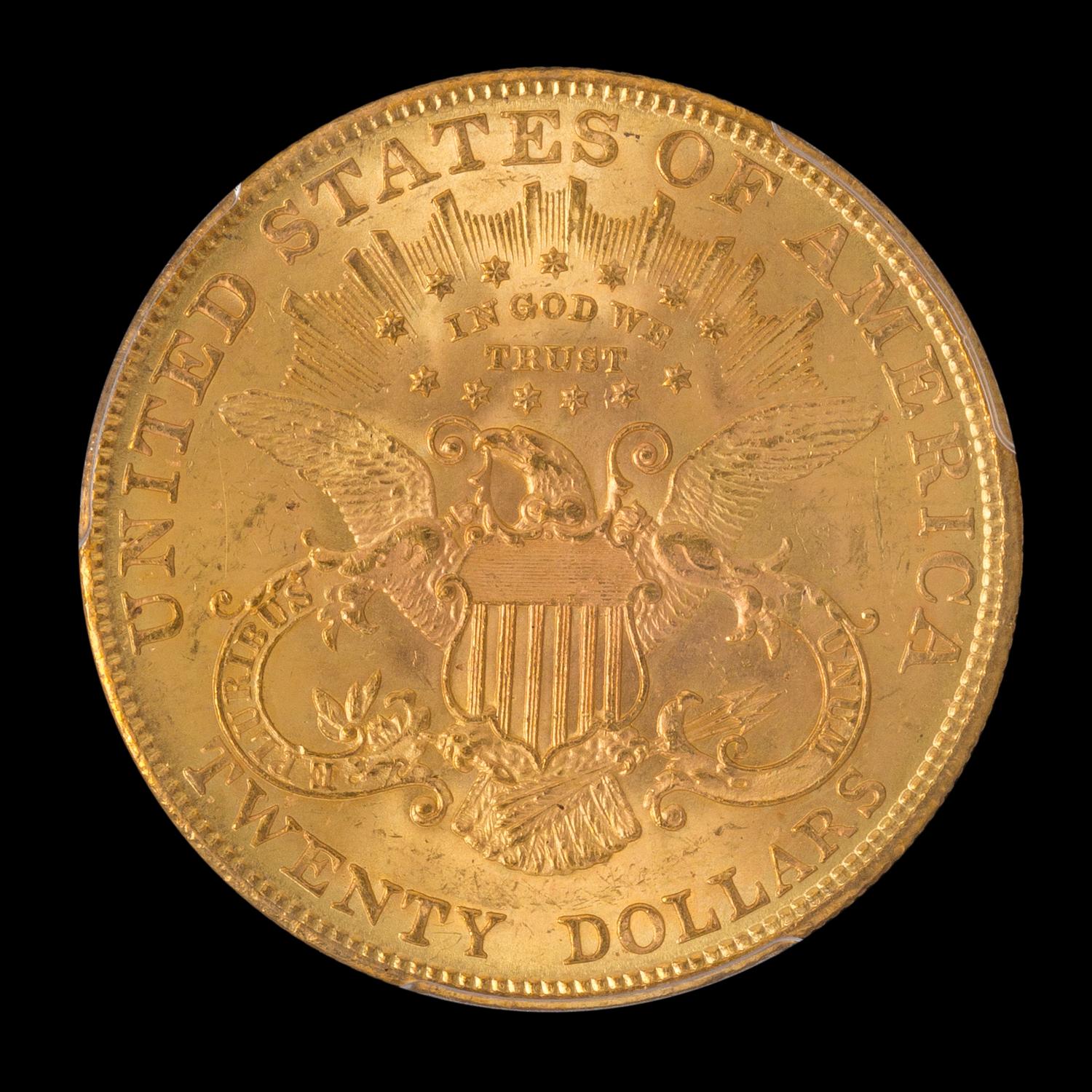 A United States 1907 Liberty Head $20 Gold Coin