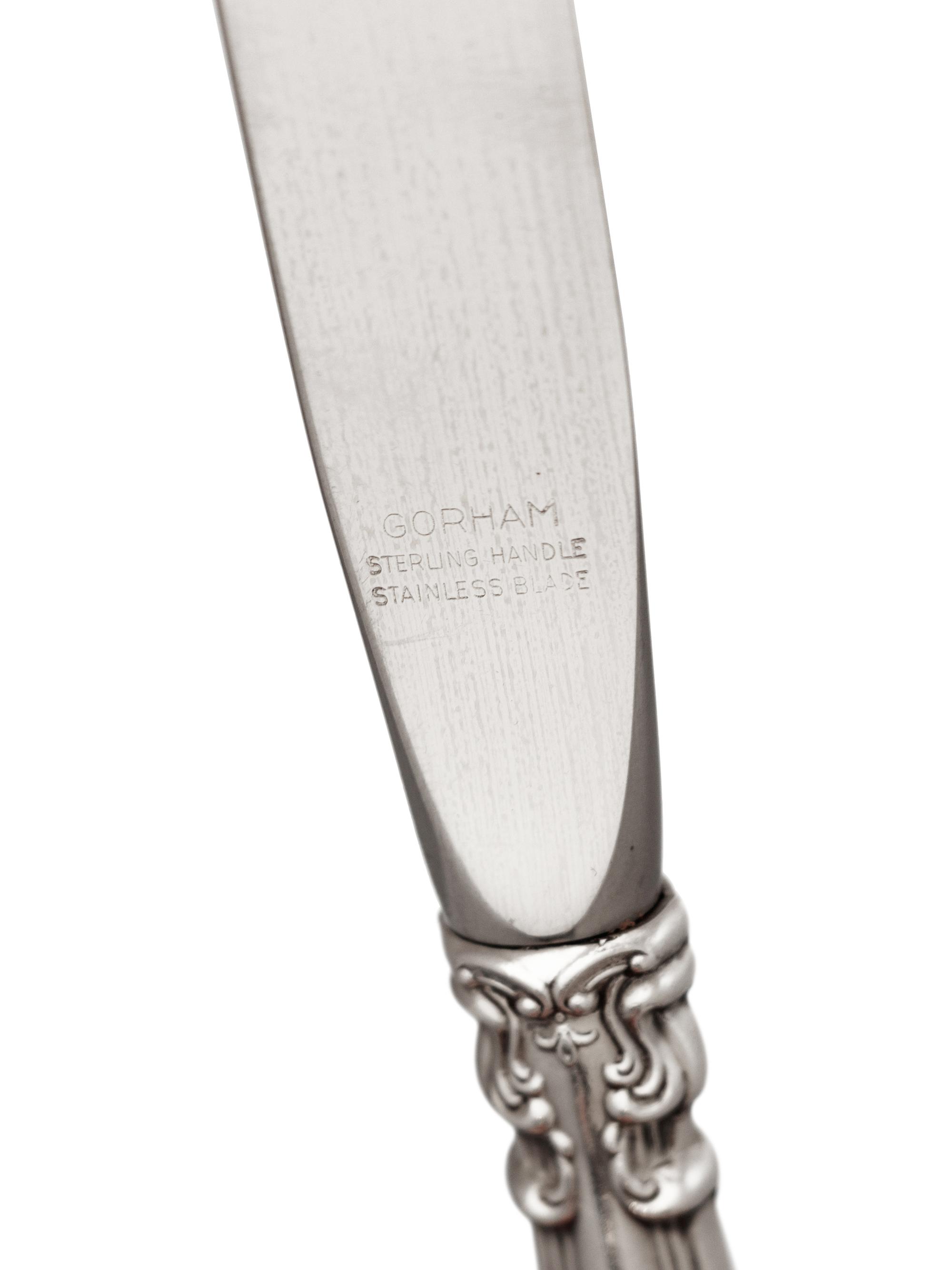 An American Silver Flatware Service