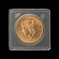 An 1897-S Liberty Head $20 Gold Coin