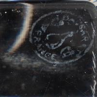 A Baccarat Cut Glass Inkwell