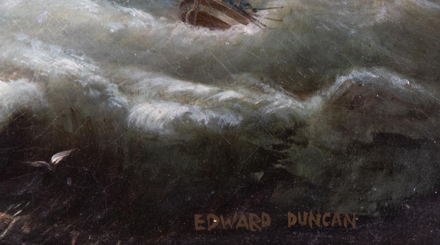 Edward Duncan Seascape Painting oil on canvas