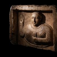 A South Arabian Alabaster Bust of a Wheat Bearer