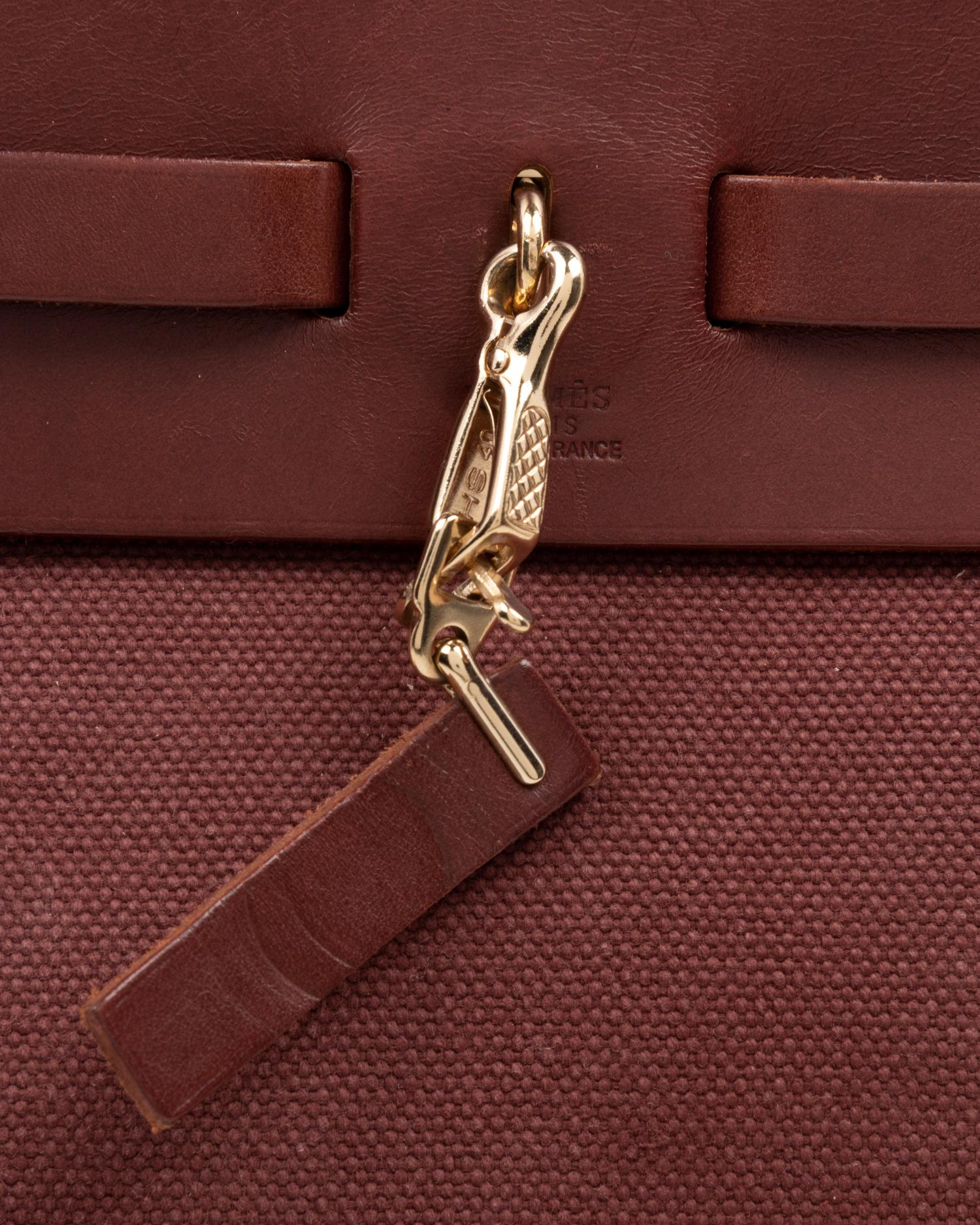 Hermès Convertible Toile Herbag, 2001