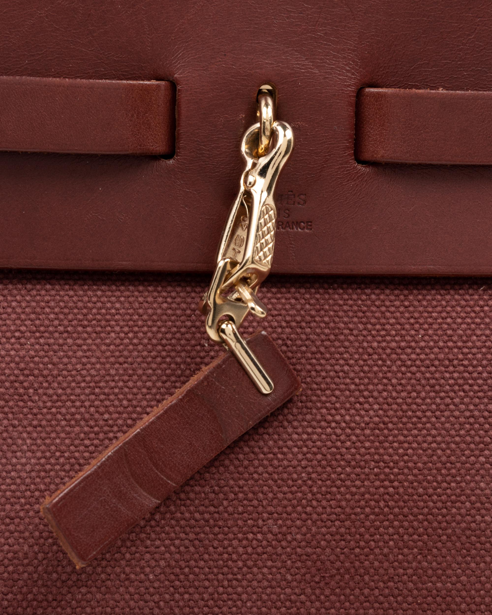 Hermès Convertible Toile Herbag, 2001