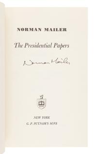 [MAILER, Norman (1923-2007)]. A group of 4 FIRST EDITIONS by Mailer, comprising: