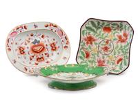 Four Coalport Porcelain Serving Articles