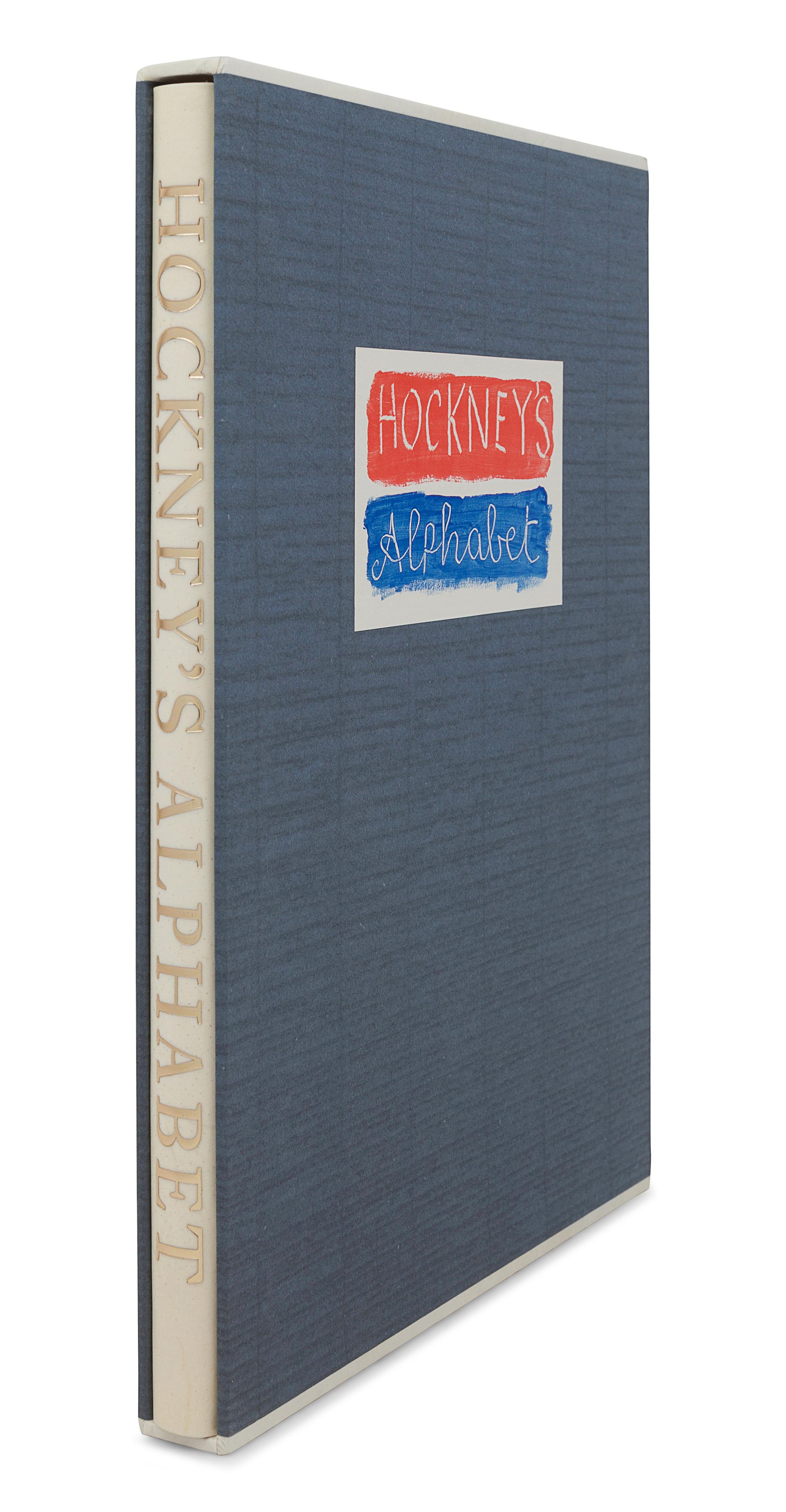 HOCKNEY, David (b.1937). Hockney's Alphabet . Stephen Spender, editor. London: Faber & Faber, 1991.