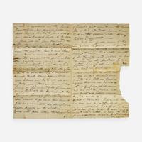 [Americana] Wilkinson, James, and Clement Biddle Group of 3 Autograph Letters, signed