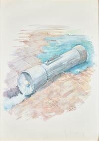 Colossal Flashlight in Place of Hoover Dam , 1982