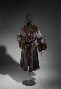 Ralph Rucci Pieced Sable Coat with a Smoothed and Blackened Suede Exterior, 2014