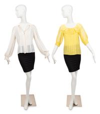 Two Oscar de la Renta Tops, 1990-2000s