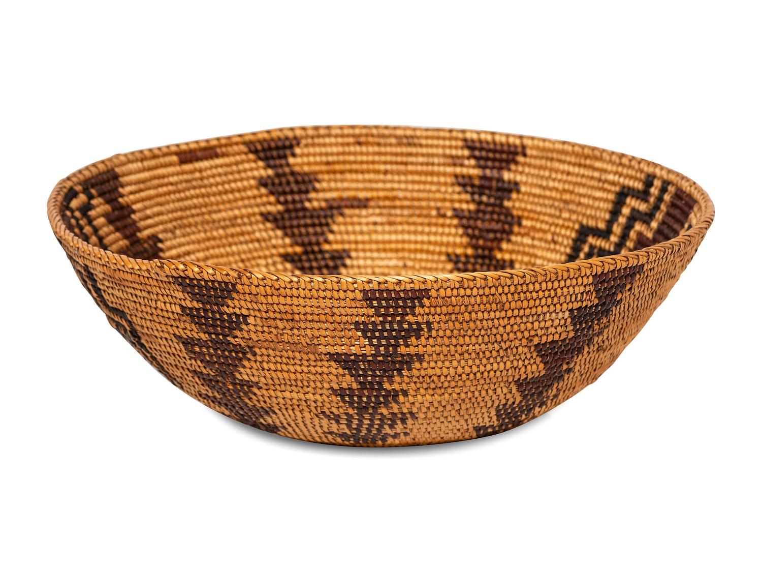 Yokut Polychrome Basket