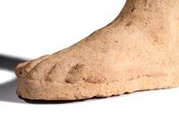 An Etruscan Terracotta Votive Left Foot