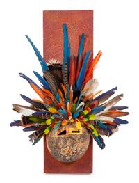 Contemporary Kachina Wall Hanging