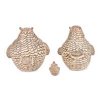 Zuni Pottery Owls