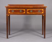 A George III Mahogany Server, Height 37 x width 44 x depth 20 1/2 inches.