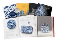 [BLUE & WHITE PORCELAIN] A group of reference works and auction catalogues about Chinese blue and white porcelain