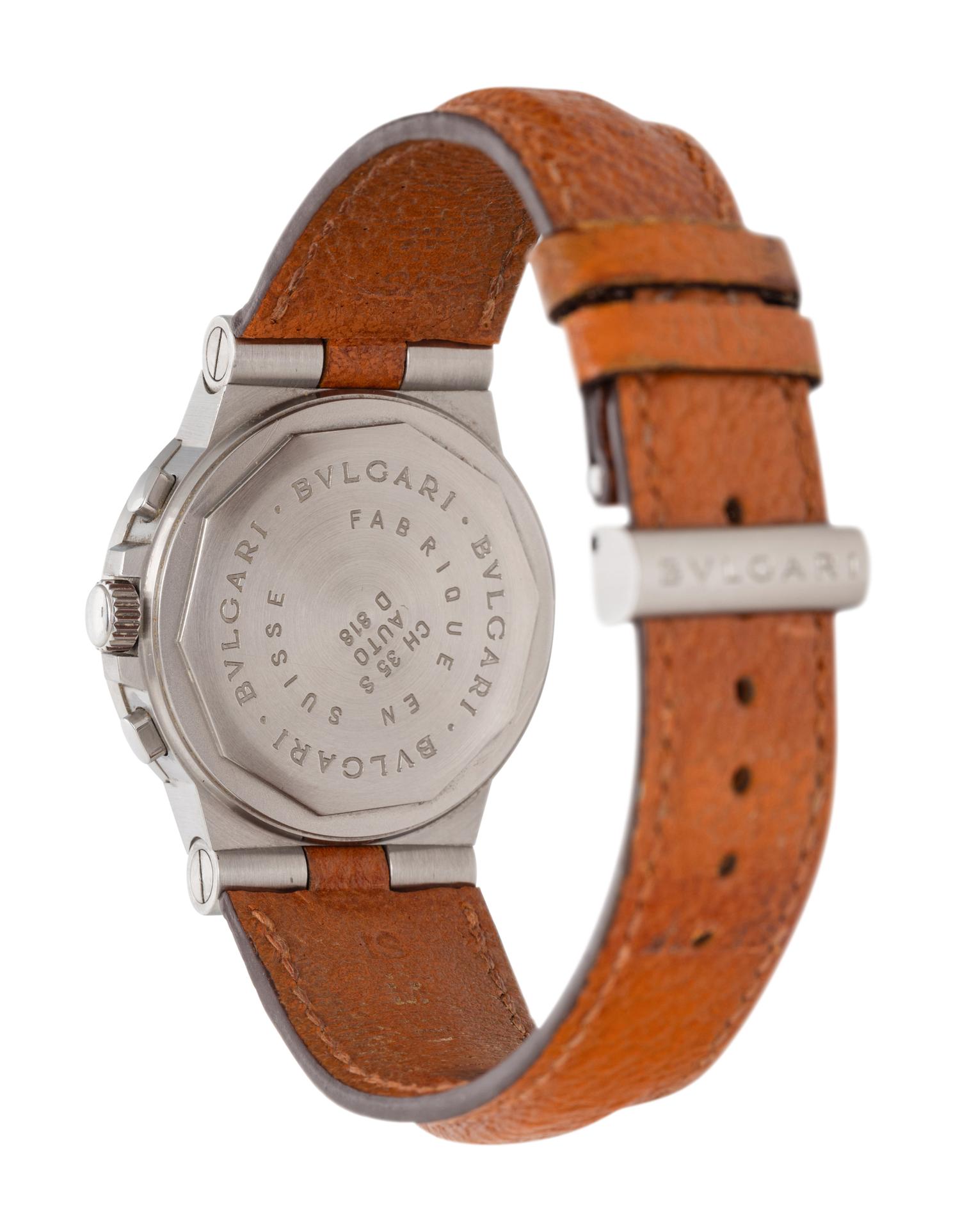 BULGARI, REF. CH 35 S 'DIAGONO' AUTOMATIC WATCH