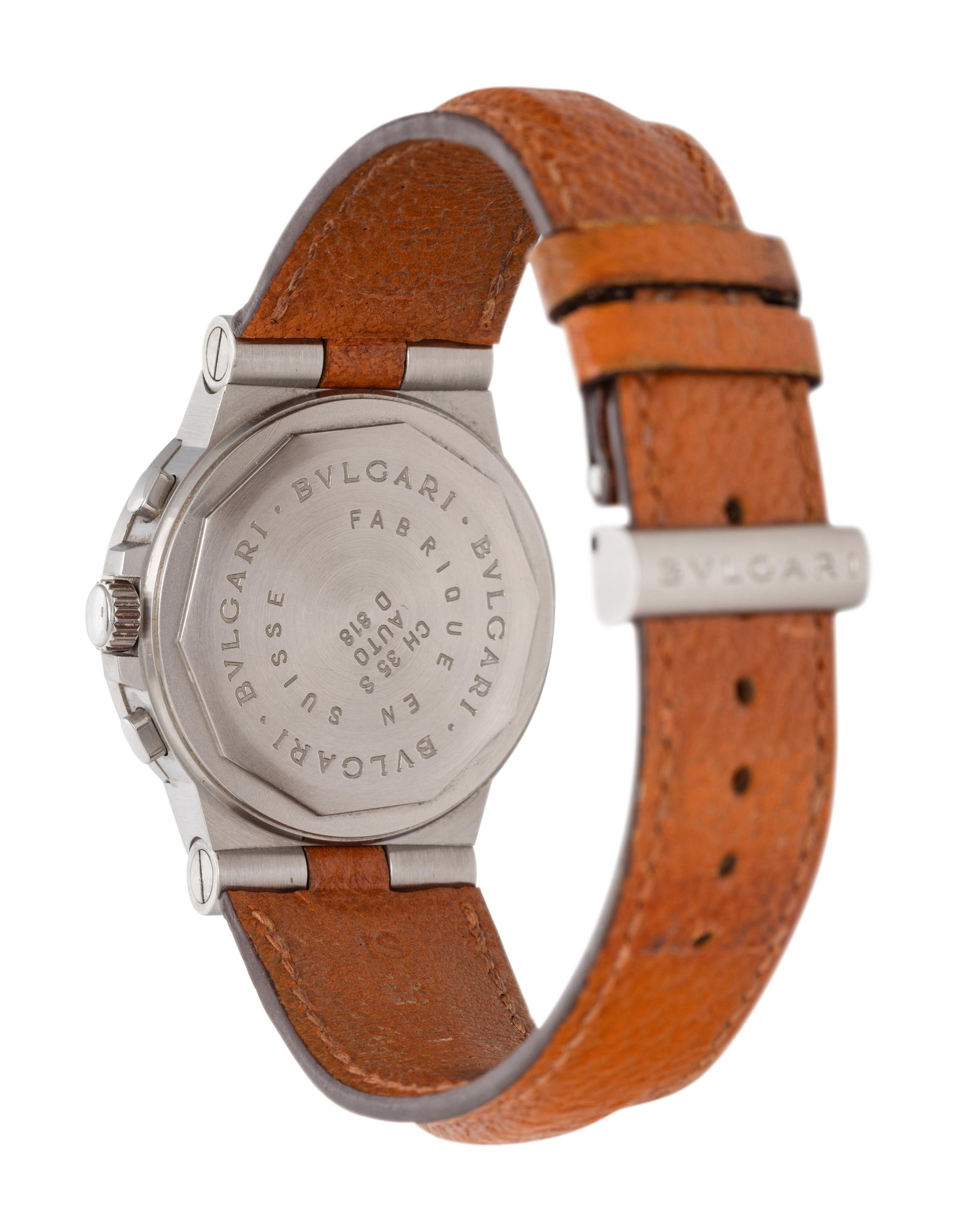 BULGARI, REF. CH 35 S 'DIAGONO' AUTOMATIC WATCH