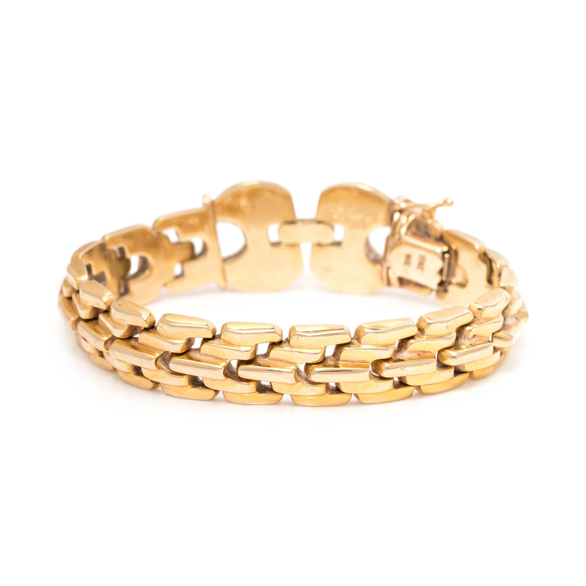 YELLOW GOLD BRACELET