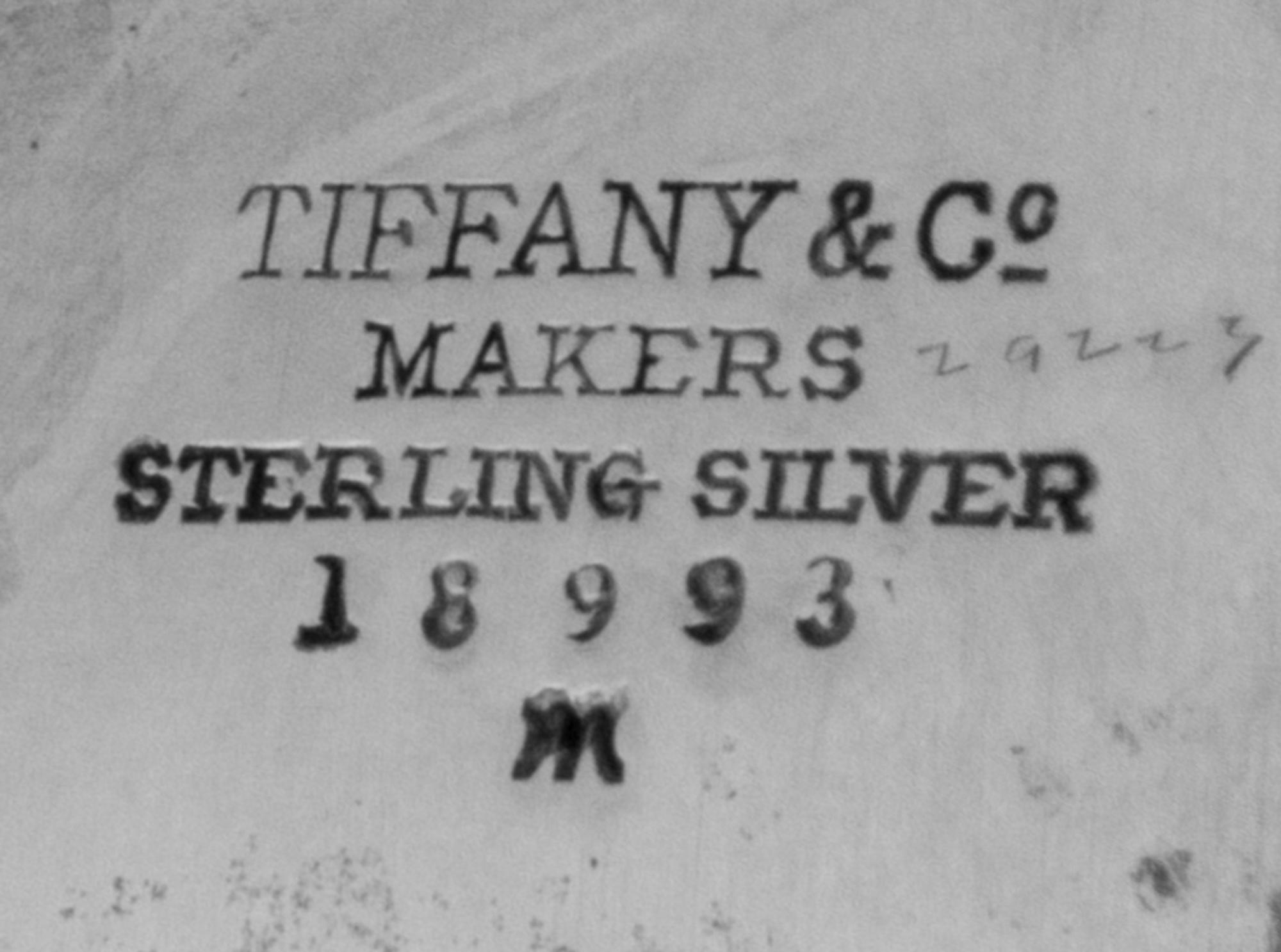 Two Pairs of American Silver Julep Cups, Tiffany & Co., New York, NY, one pair with a banded base, the other pair having a fluted rim a