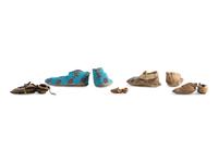 Collection of Beaded Moccasins
