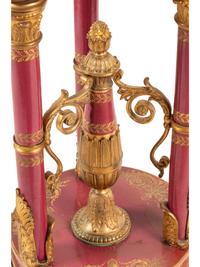A Sèvres Style Gilt Bronze Mounted Porcelain Jardinière on Stand