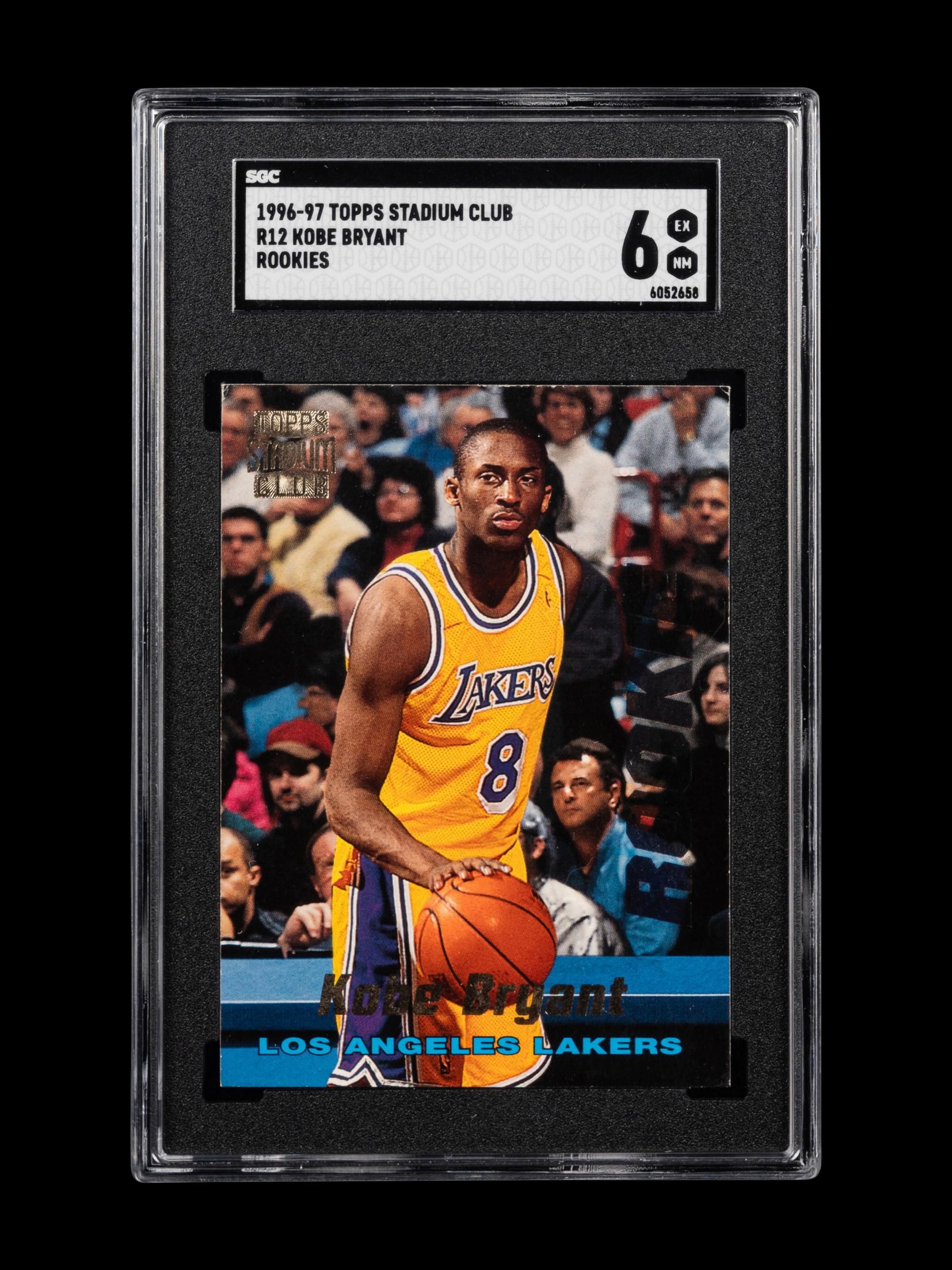 A Group of 12 Graded 1996-97 Kobe Bryant Rookie Basketball Cards,