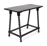 An English Oak Bobbin Table — 19TH CENTURY