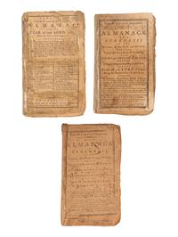 [ALMANACS - PHILADELPHIA]. A group of 7 almanacs, published Philadelphia by various printers, comprising: